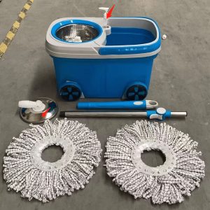 360 Degree Wheel BMW Spin Mop Bucket - 8 Wheel