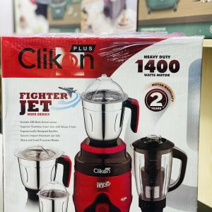 Clikon Fighter Jet 1400W Cooper Motor Blender Machine - Super High Quality
