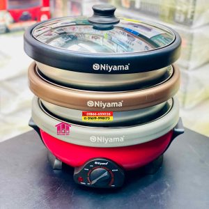 নিয়ামা জাপানি ইলেকট্রিক রোবট কুকার ( ৩ হাড়ি) ৫.৫ লিটার ৩ ডাকনা