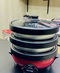 National ইলেকট্রিক রোবট কুকার (৩ হাড়ি-৩ ডাকনা) ৫.৫ লিটার