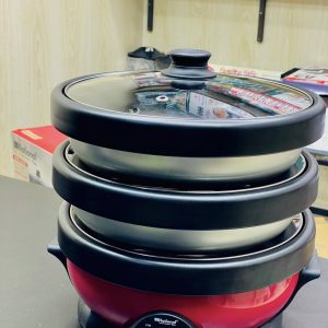 National ইলেকট্রিক রোবট কুকার (৩ হাড়ি-৩ ডাকনা) ৫.৫ লিটার