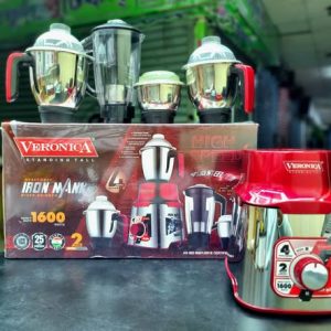 Veronica 1600 Watt Blender Commercial Blender - 4 Jar ( Iron Man)