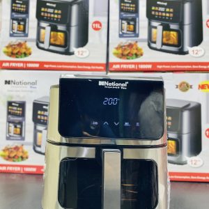 National Osaka Japani Air Fryer + Oven - 11 Litre (10 Pcs Cooking Set Free)