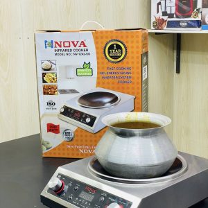 Nova Osaka Japani Stainless Steel 2500W Multi Pan Infrared Cooker - All Pot