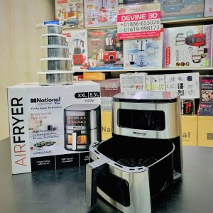 National Osaka Japani Air Fryer + Oven – 8.5 Litre (Cooking Set + Chimta Free)