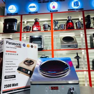 Panasonic Famous Stainless Steel 2500W Multi Pan Infrared Cooker – Double Coil